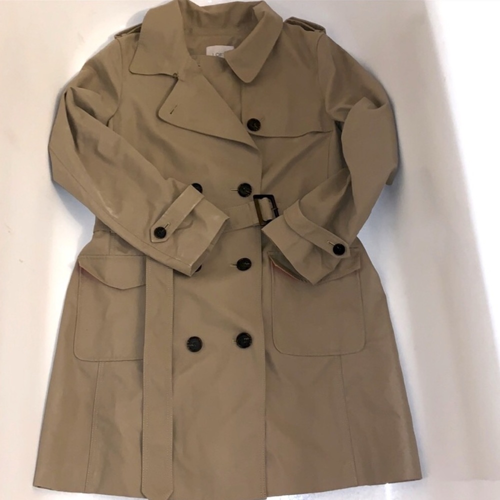 LOFT Tan Trench Coat